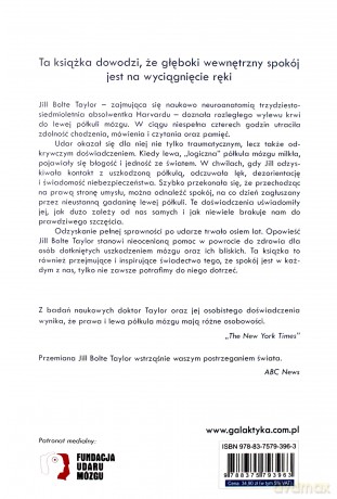 Udar I Przebudzenie - Jill Bolte Taylor [KSIĄŻKA]
