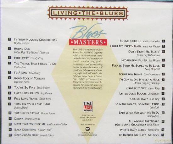 Living the Blues: Blues Masters [CD]