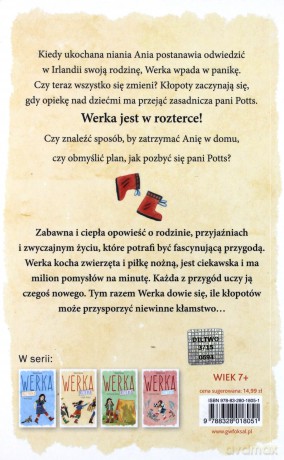 Werka Rozterka I Dwie Nianie - Patricia Hermes [KSIĄŻKA]