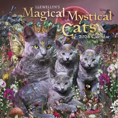 Llewellyns 2026 Mystical Cat Cal [KSIĄŻKA]