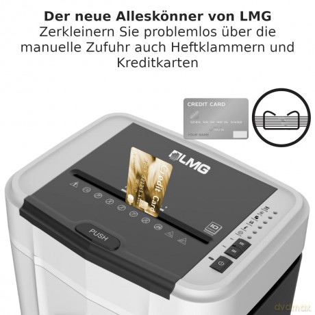 LMG AUTO120P4 Aktenvernichter mit Partik