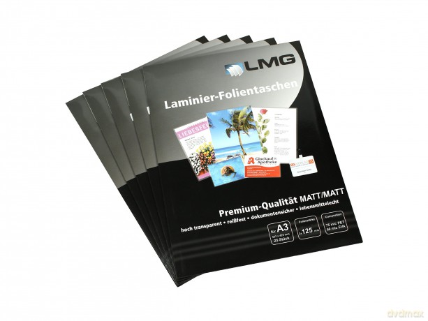 Lmg Folient.A3 125mic Matt25st