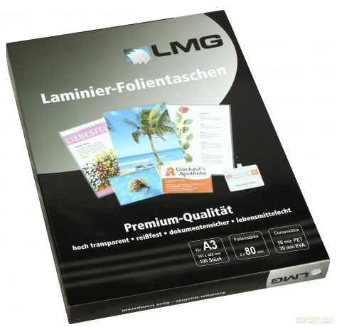 Lmg Folienta.A3 80 Mic 100St