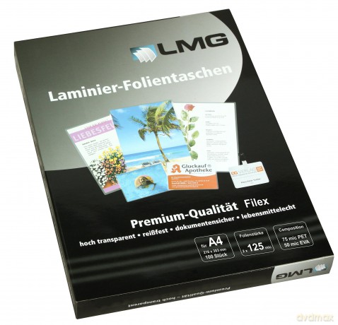 Lmg FolientA4 125mic AHL 100St