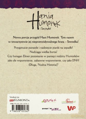 Wielka Straszna Ciemność Hania Humorek I Smrodek - Megan Mcdonald [KSIĄŻKA]