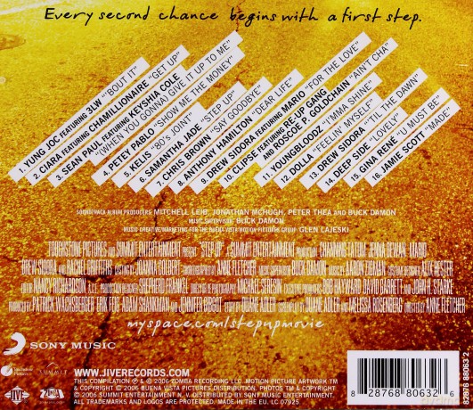 Step Up soundtrack (Taniec Zmysłów) [CD]