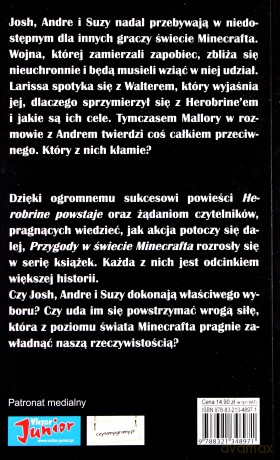 Przygody w świecie Minecrafta. Tom 8. Zapomniany restart - S.D. Stuart [KSIĄŻKA]