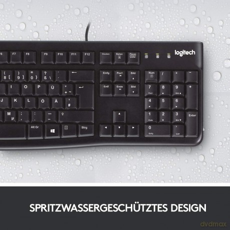 Logi Keyboard K120 schwarz