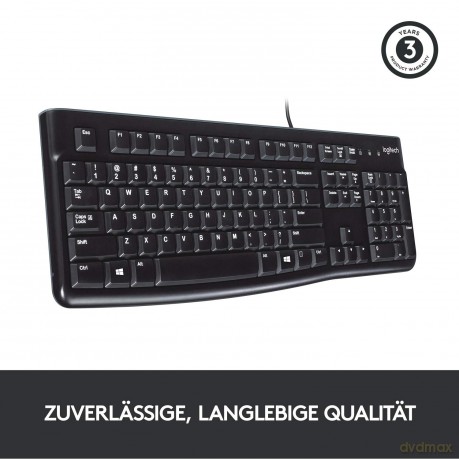 Logi Keyboard K120 schwarz