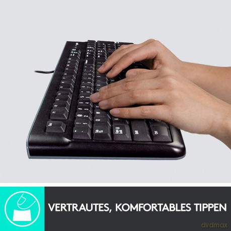 Logi Keyboard K120 schwarz