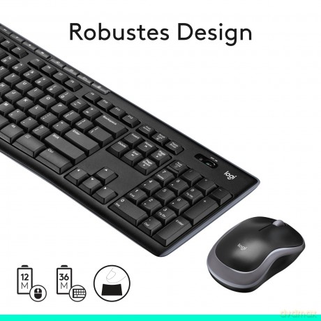 Logi Wireless Desktop Mk270