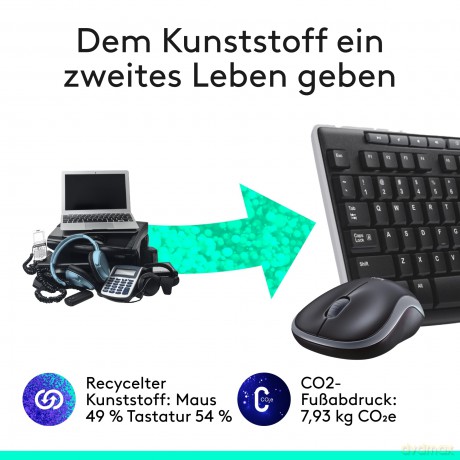 Logi Wireless Desktop Mk270