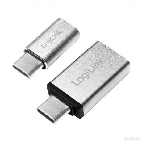 Logilink Adapter 2stk. USB-A/Type-C Mic