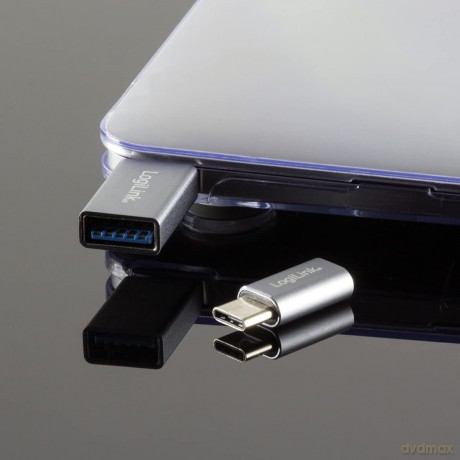 Logilink Adapter 2stk. USB-A/Type-C Mic