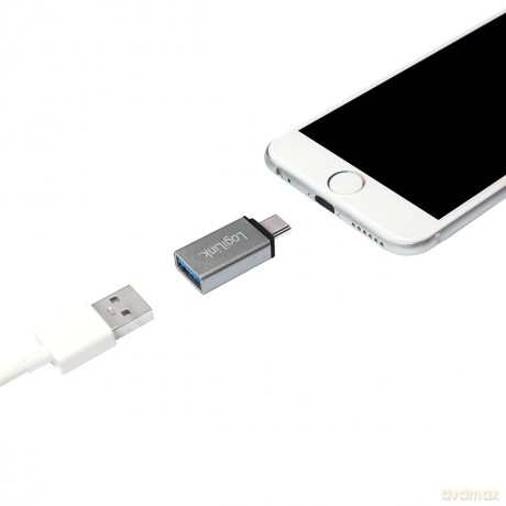 Logilink Adapter 2stk. USB-A/Type-C Mic