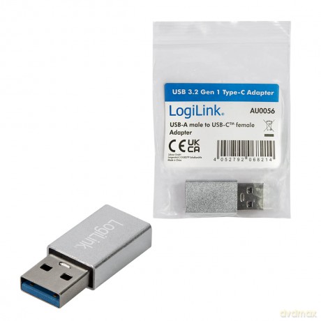 LogiLink Adapter USB 3.2 Gen1 Type-C,USB