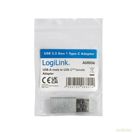LogiLink Adapter USB 3.2 Gen1 Type-C,USB