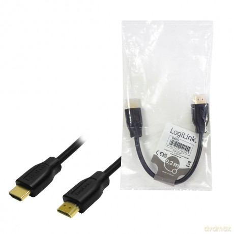 Logilink HDMI-Kabel A/M zu A/M, 4K/30 Hz