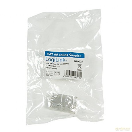 Logilink Patchkabelverbinder 1:1 Cat.6A