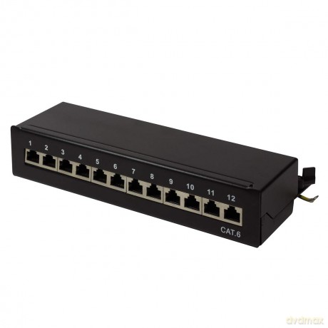 LogiLink Patchpanel Tisch/Wand Cat.6 STP