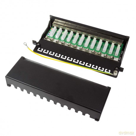 LogiLink Patchpanel Tisch/Wand Cat.6 STP
