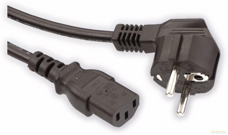 LogiLink Power Cord, CEE-VII-C13, black,