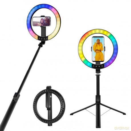LogiLink Smartphone-Ringlicht m.Selfie-S
