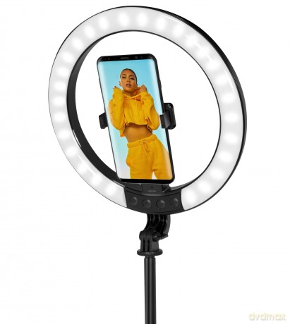 LogiLink Smartphone-Ringlicht m.Selfie-S
