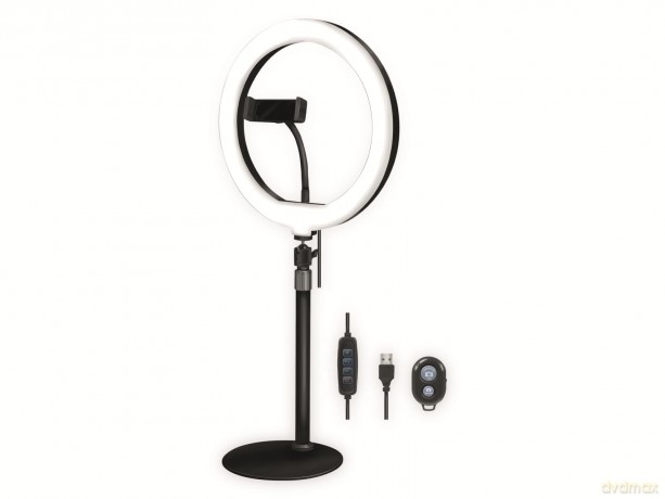 Logilink Smartphone-Ringlicht-Stativ m.