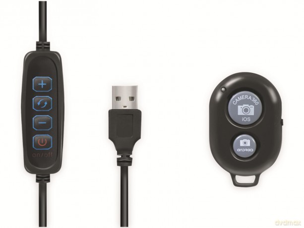 Logilink Smartphone-Ringlicht-Stativ m.