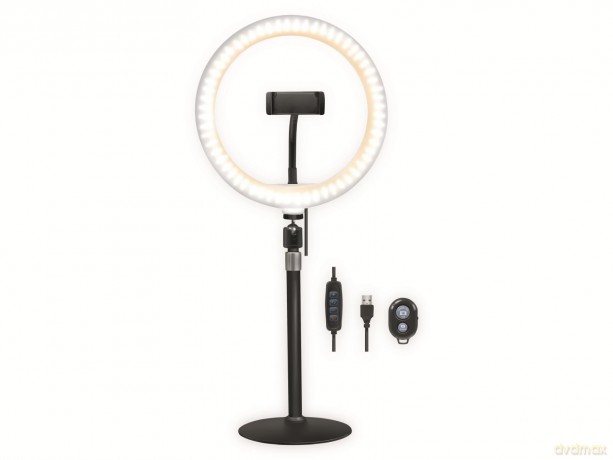Logilink Smartphone-Ringlicht-Stativ m.