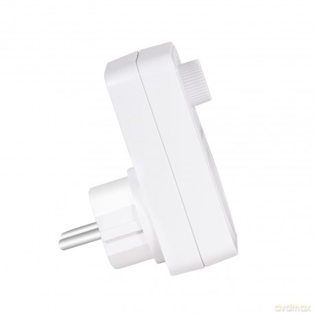 LogiLink Steckdosenadapter mit Dimmer we