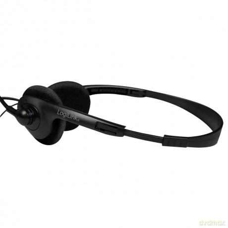 Logilink Stereo-Headset, 1x 3,5-mm-Klink