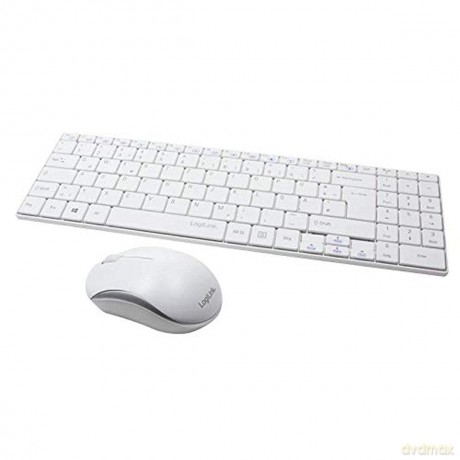 LogiLink Tastatur Funk Slim 2.4 GHz mit