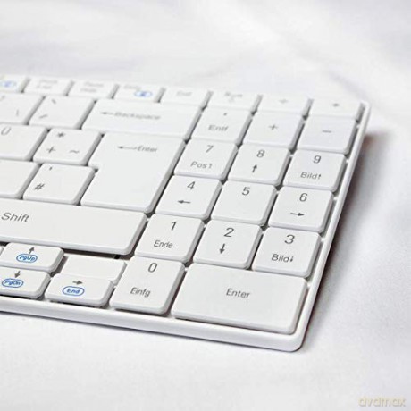 LogiLink Tastatur Funk Slim 2.4 GHz mit