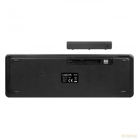 LogiLink Tastatur Wireless mit Touchpad,