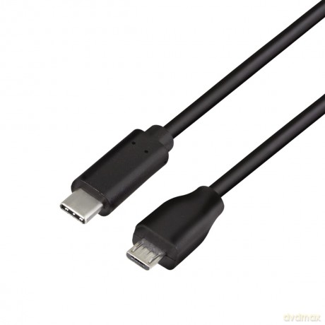 LogiLink USB 2.0 Kabel, C/M zu Micro-USB