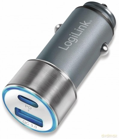LogiLink USB Kfz Ladeadapter 2Port 1xUSB