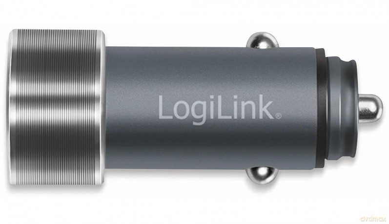 LogiLink USB Kfz Ladeadapter 2Port 1xUSB