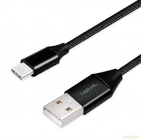 Logilink USB-Stecker USB 2.0 zu USB-C 1,