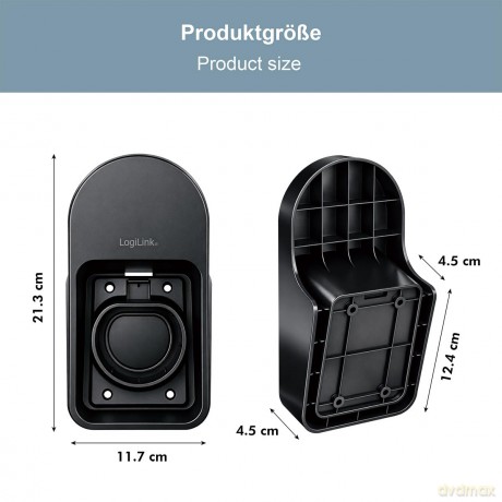 Logilink Wandhalterung m.Kabelablage f.