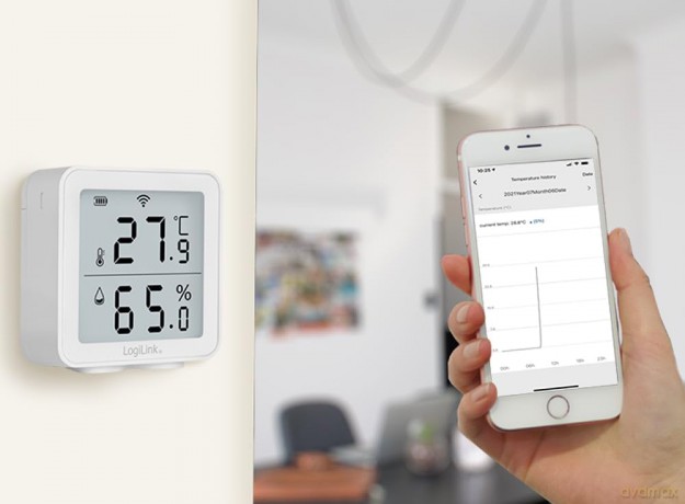 Logilink Wi-Fi Smart Thermo-Hygrometer,