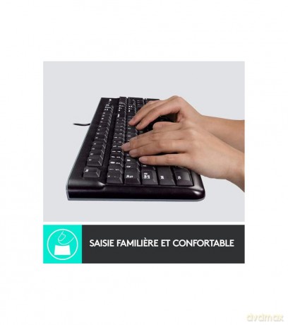 Logitech Desktop MK120 (FR) black/noir