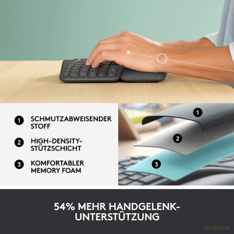 Logitech ERGO K860 for Business Tastatur