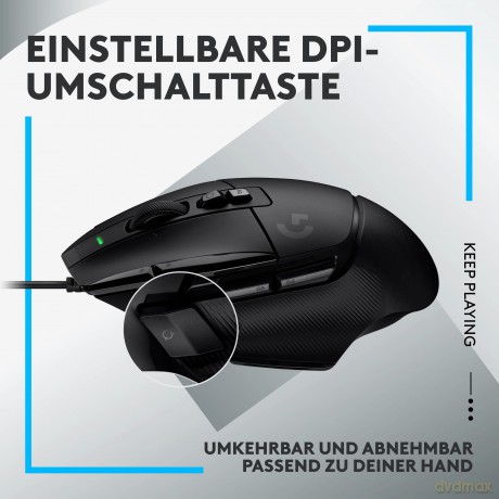 Logitech G G502 X Mouse optical wired US