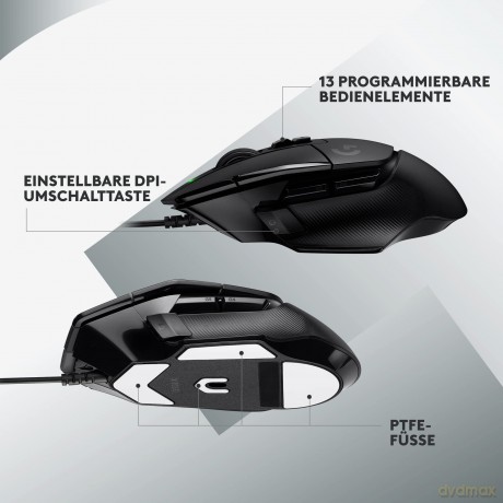 Logitech G G502 X Mouse optical wired US