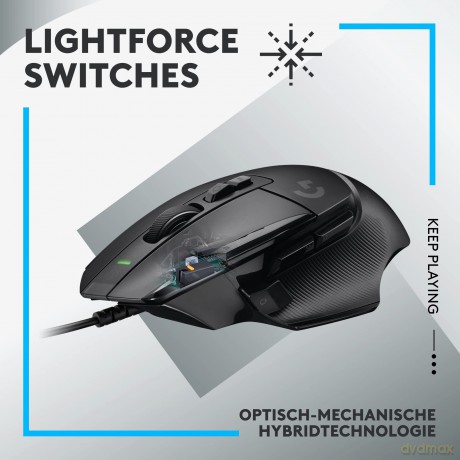 Logitech G G502 X Mouse optical wired US