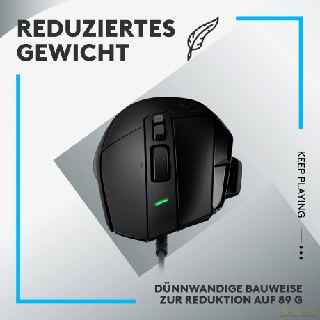 Logitech G G502 X Mouse optical wired US