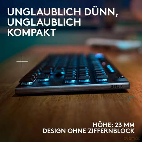 Logitech G915 X LIGHTSPEED TKL Wireless