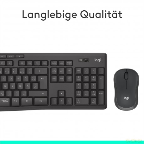 Logitech MK295 Silent wireless Combo Bla